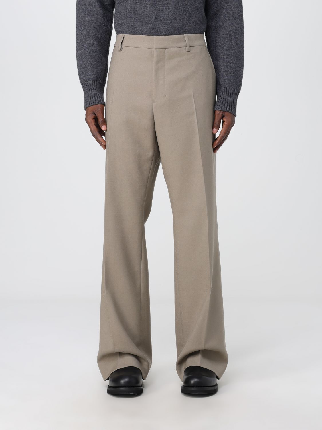 Ami Paris Trousers AMI PARIS Men colour Dove Grey