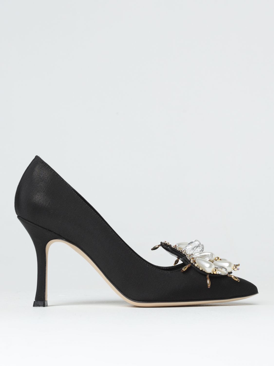 Manolo Blahnik Court Shoes MANOLO BLAHNIK Woman colour Black