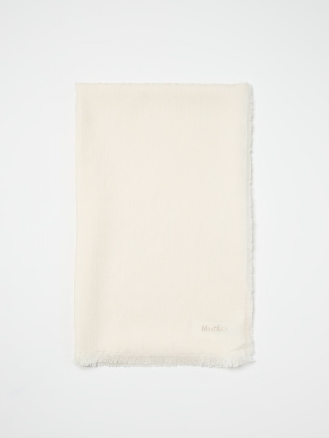 Max Mara Scarf MAX MARA Woman color Yellow Cream