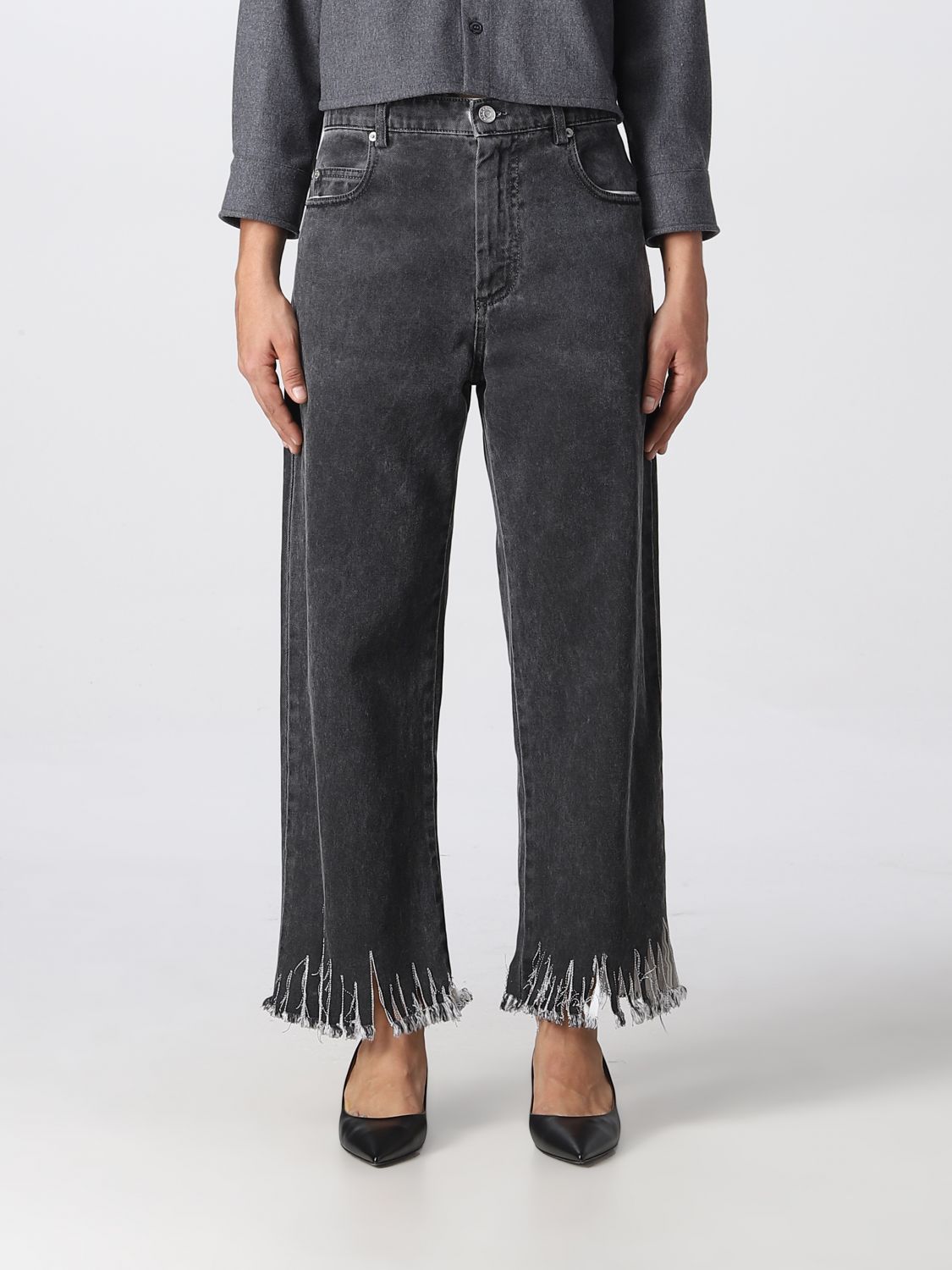 Marni Trousers MARNI Woman colour Grey