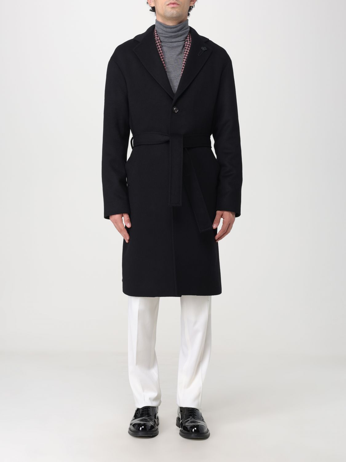 Lardini Coat LARDINI Men colour Black