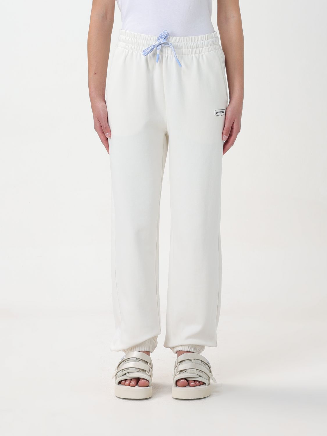 Duvetica Trousers DUVETICA Woman colour Ivory