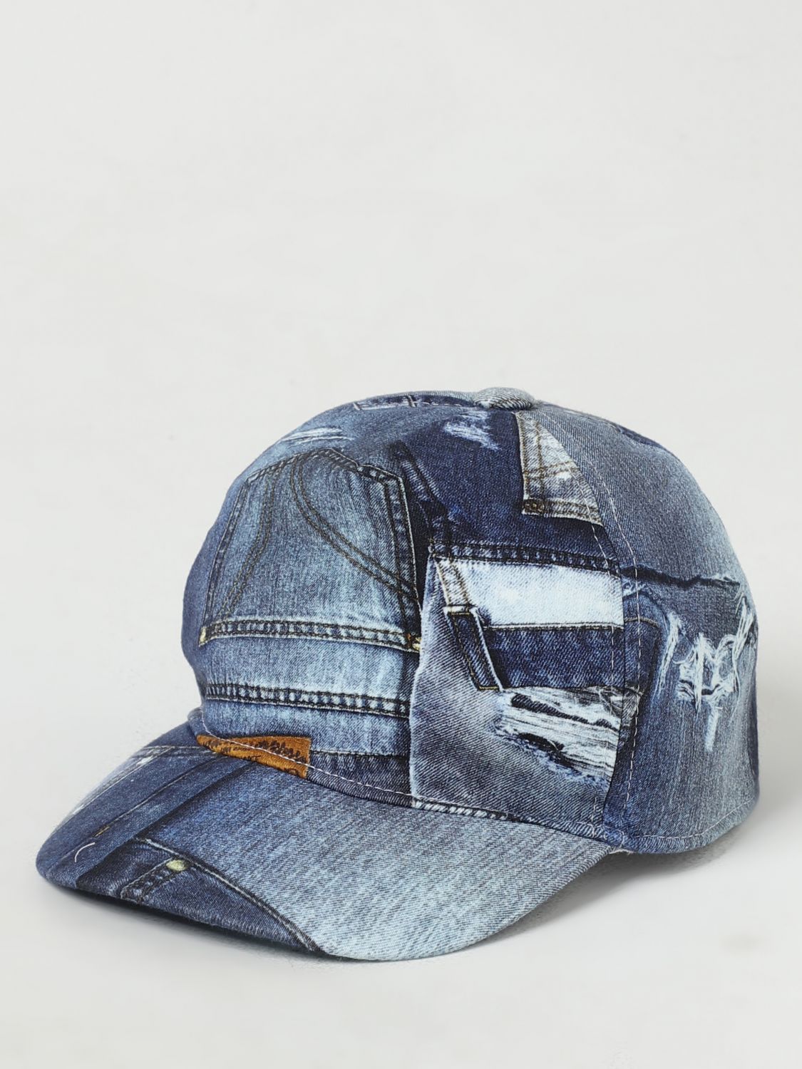 CHIARA FERRAGNI Girls' Hats CHIARA FERRAGNI Kids colour Denim