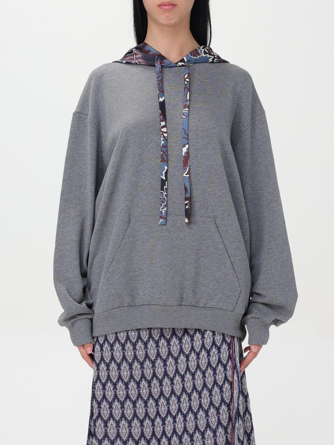 Etro Sweatshirt ETRO Woman color Grey