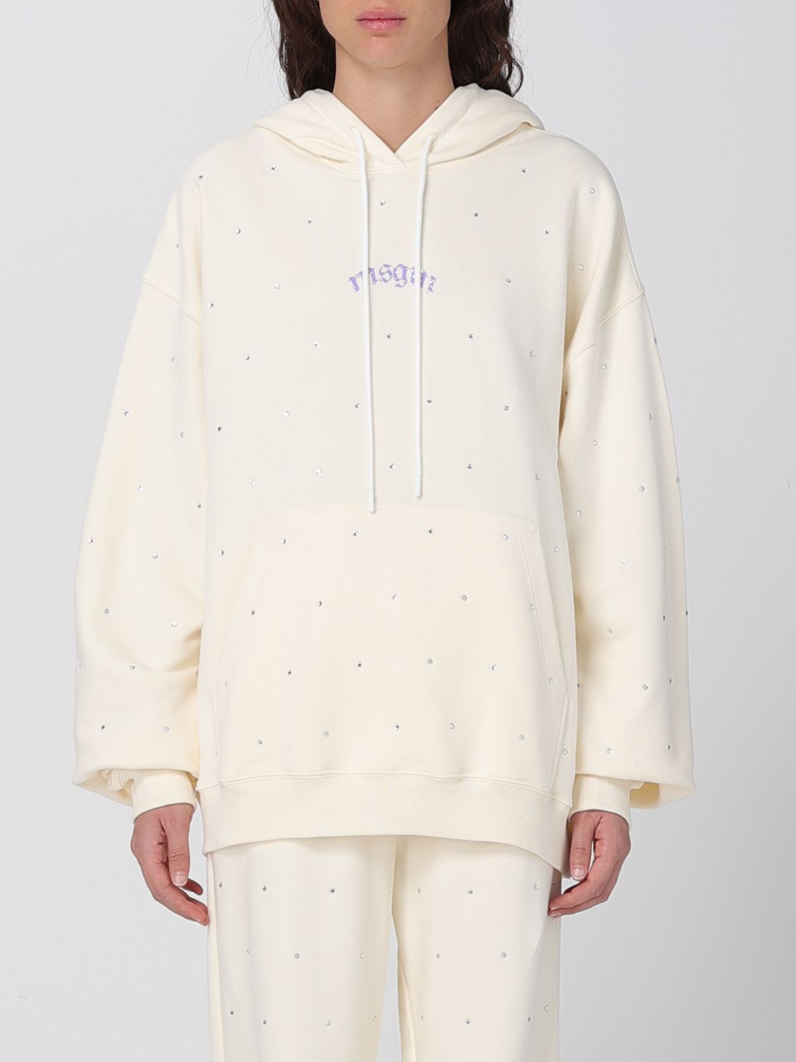 Msgm Sweatshirt MSGM Woman colour Cream