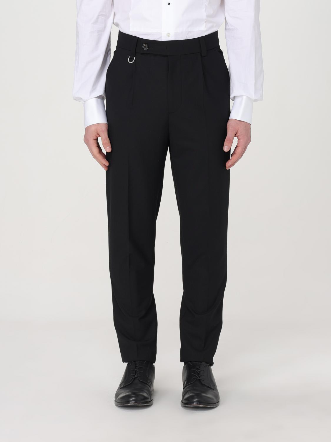 Paolo Pecora Trousers PAOLO PECORA Men colour Black