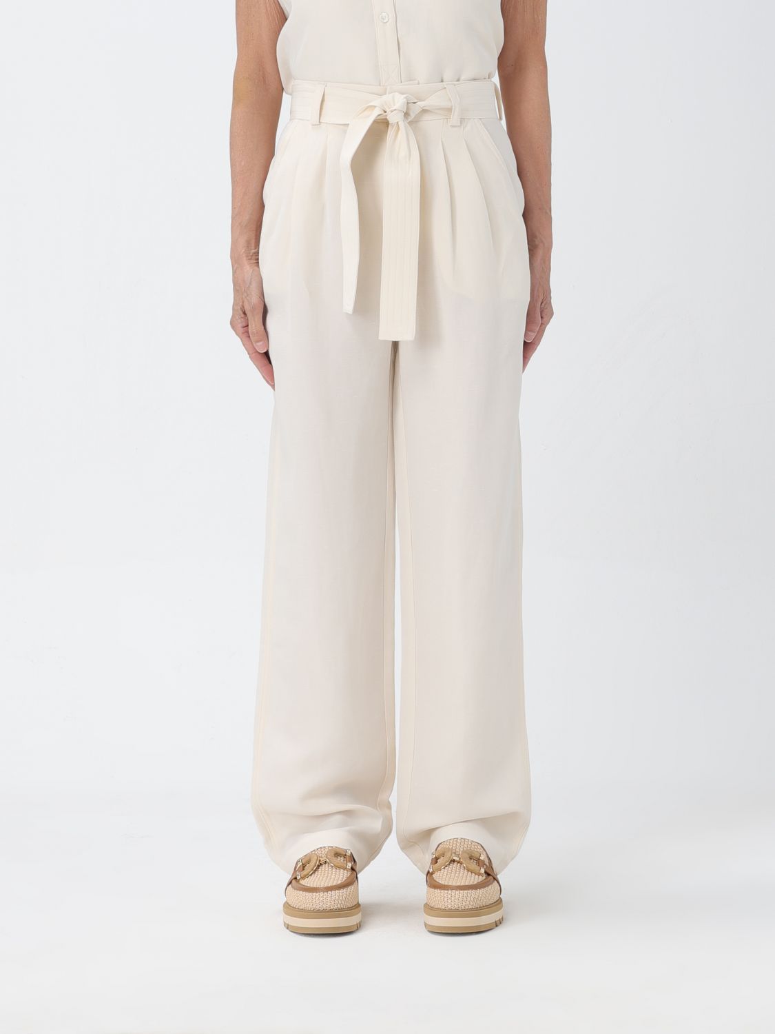 Woolrich Trousers WOOLRICH Woman colour White