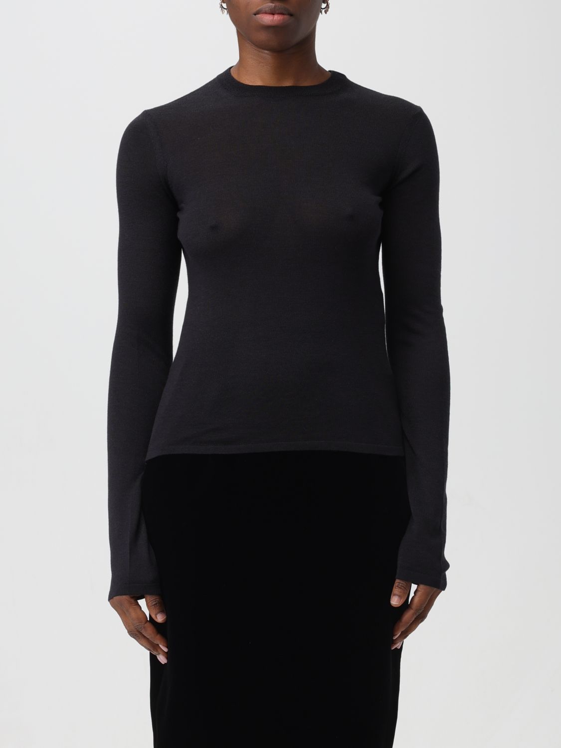 Saint Laurent Jumper SAINT LAURENT Woman colour Black