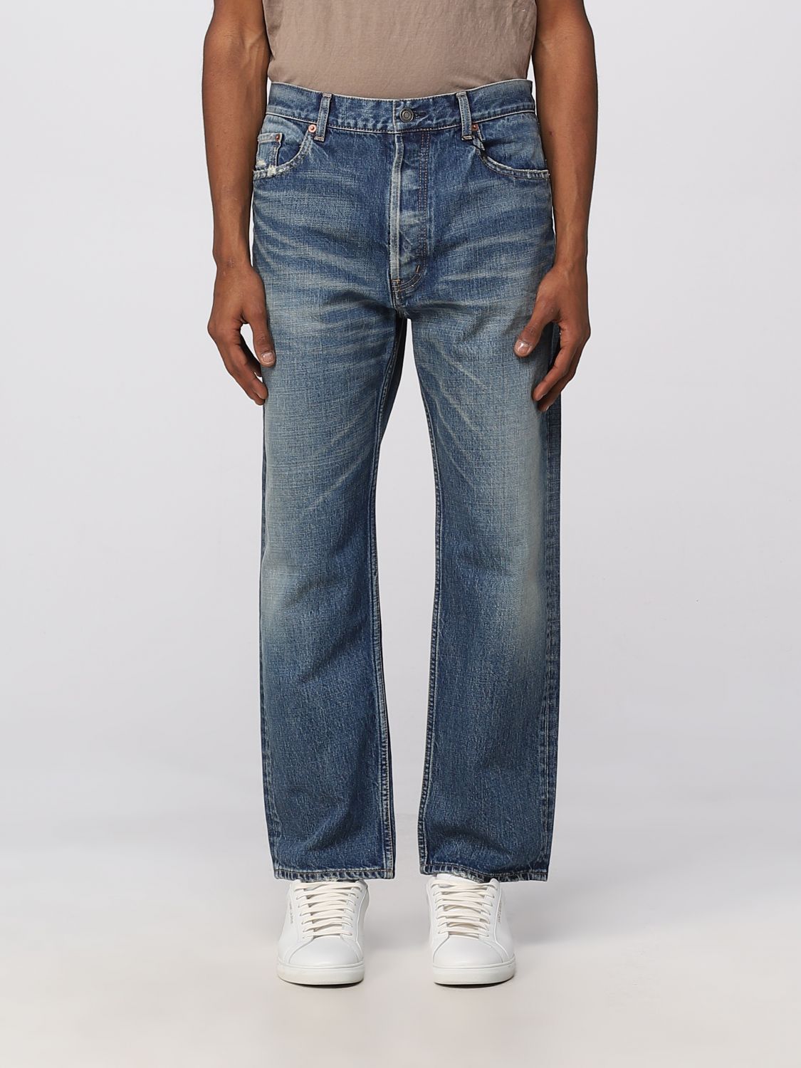 Saint Laurent Jeans SAINT LAURENT Men colour Denim