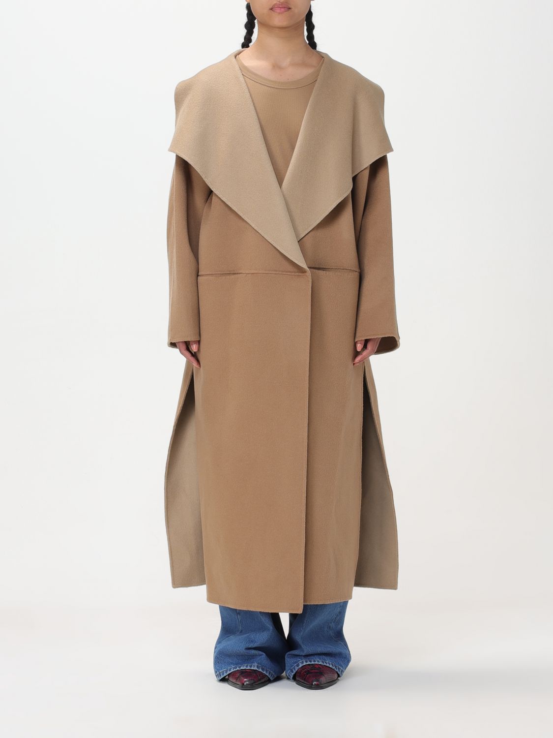 Toteme Coat TOTEME Woman colour Beige