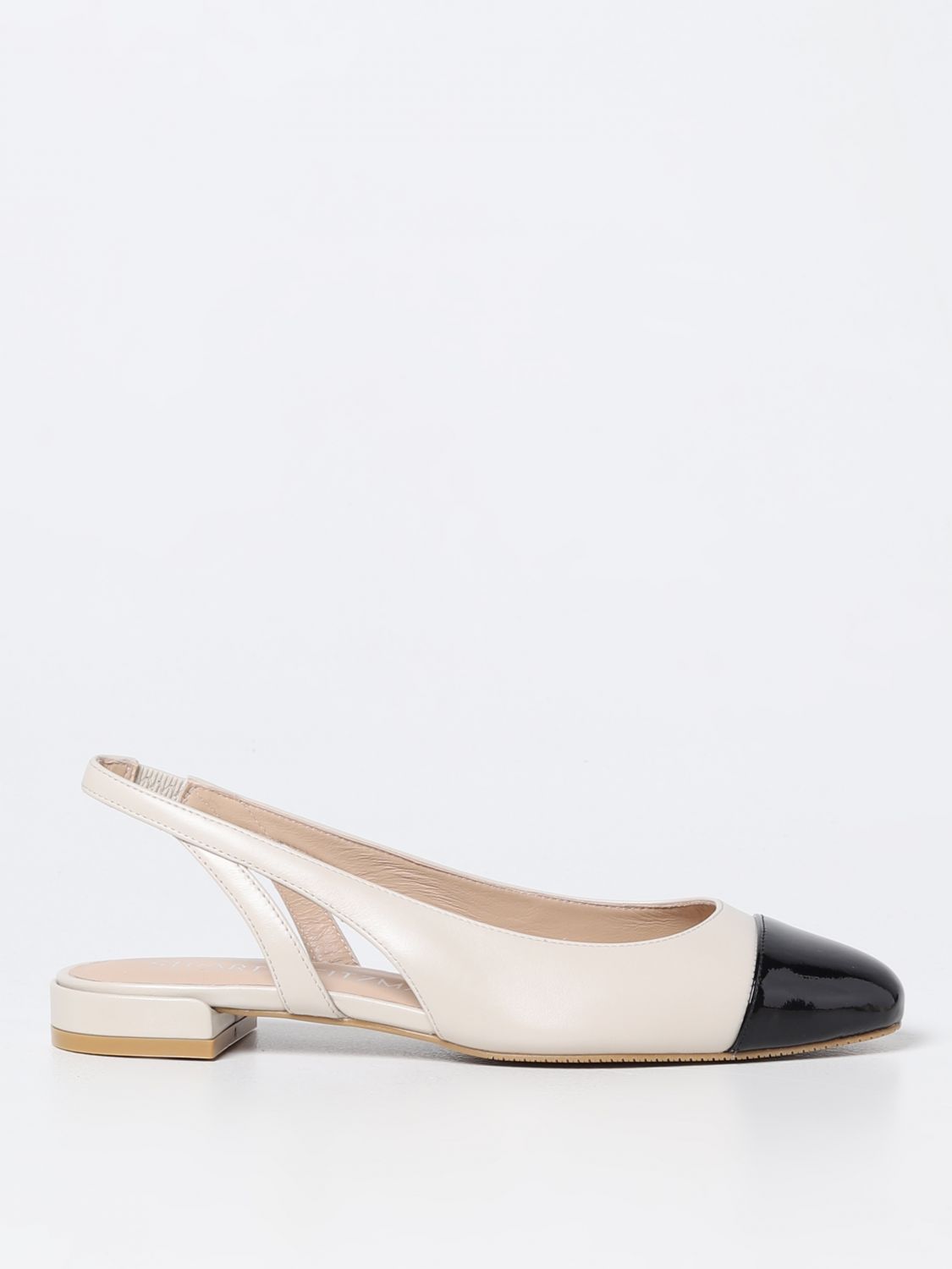 Stuart Weitzman Flat Shoes STUART WEITZMAN Woman colour White