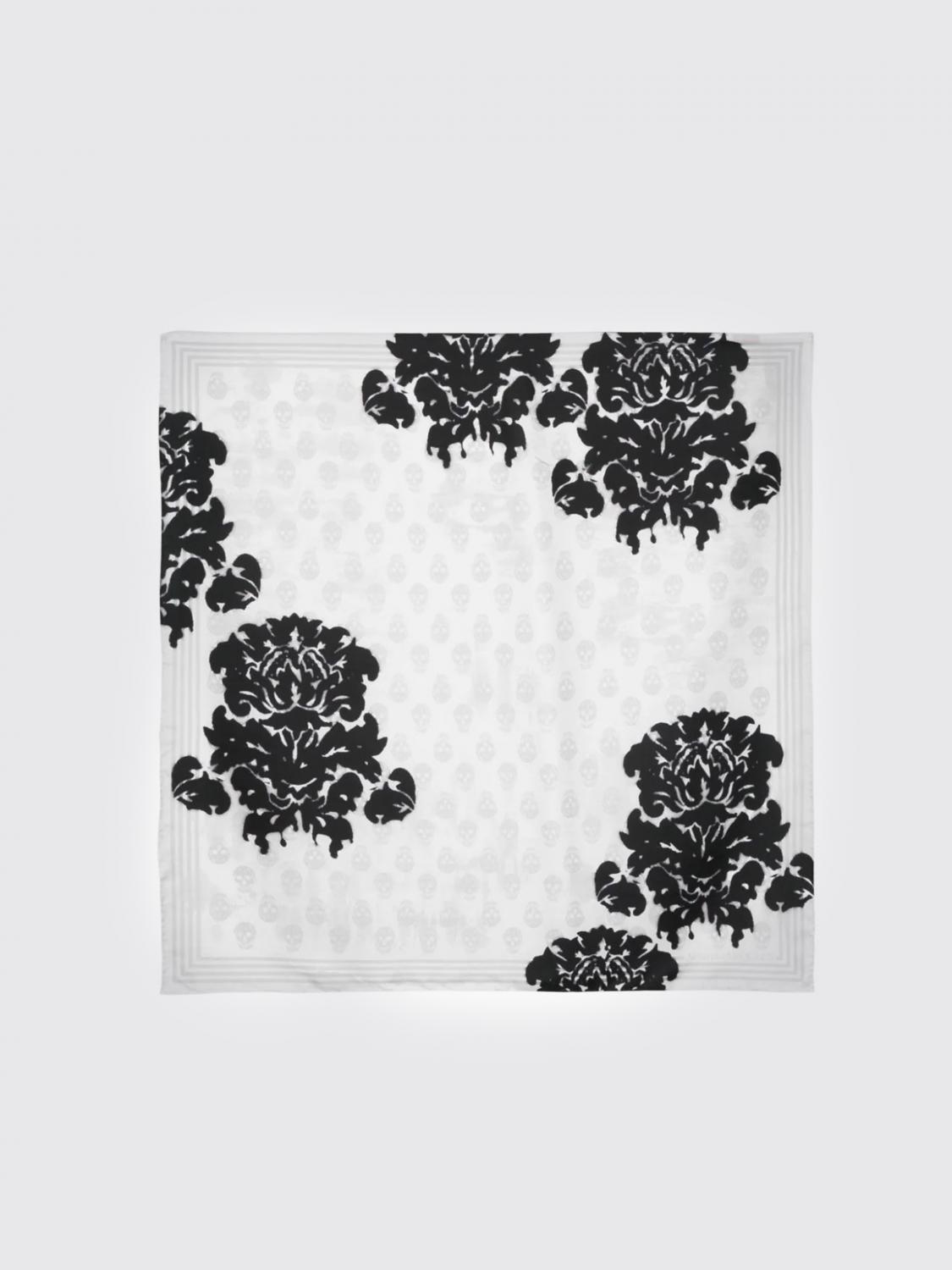 Alexander McQueen Scarf ALEXANDER MCQUEEN Woman color White