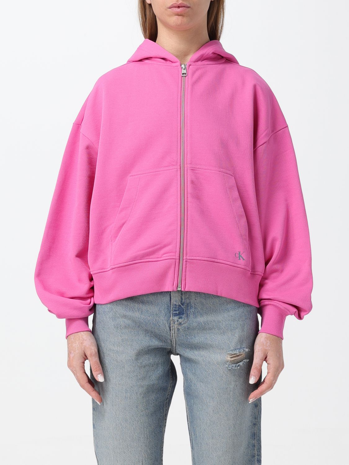 Ck Jeans Sweatshirt CK JEANS Woman colour Pink