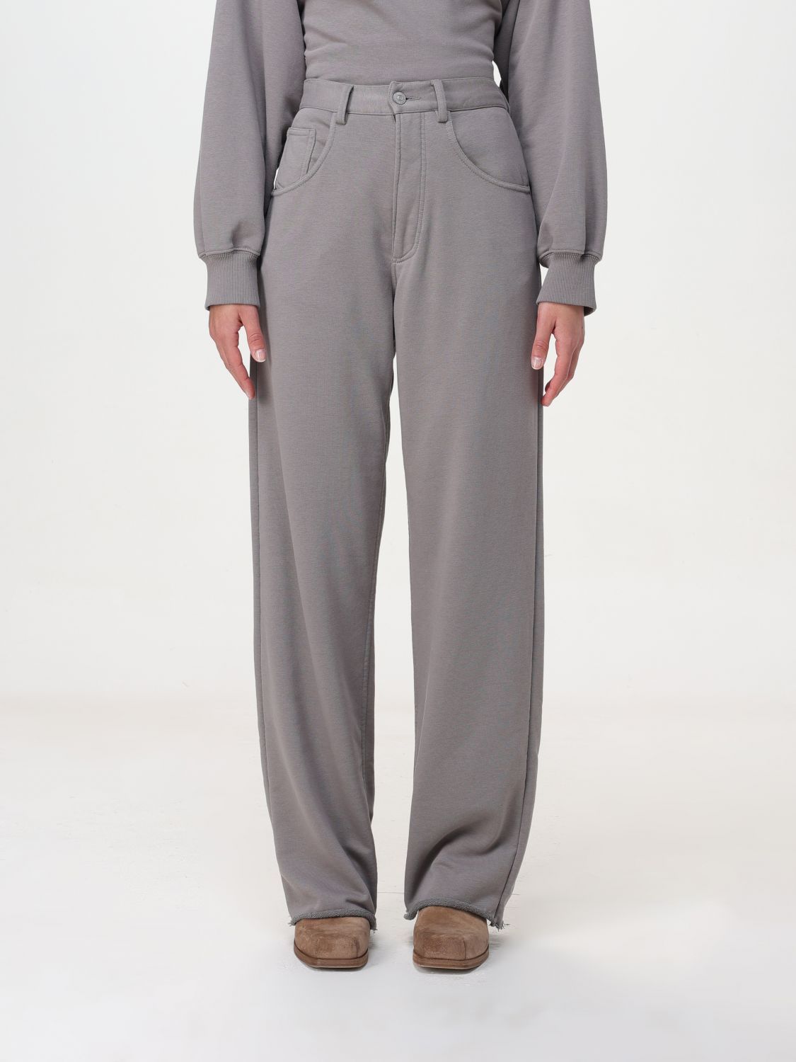 MM6 Maison Margiela Trousers MM6 MAISON MARGIELA Woman colour Grey