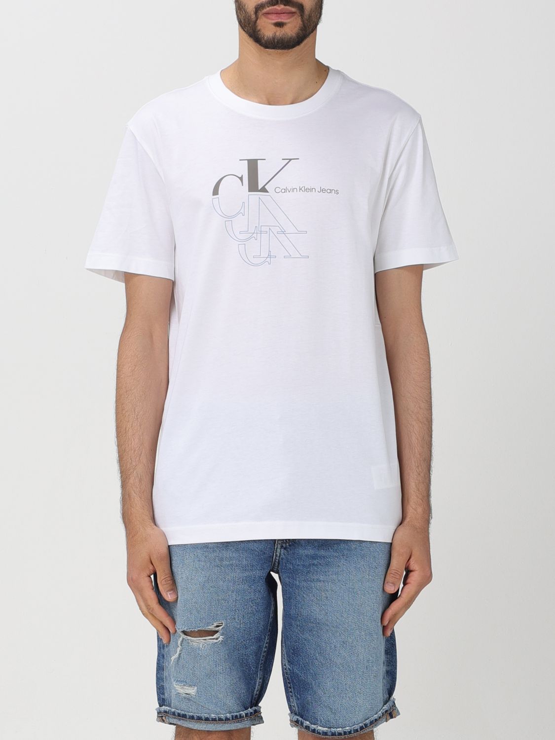 Ck Jeans T-Shirt CK JEANS Men colour White