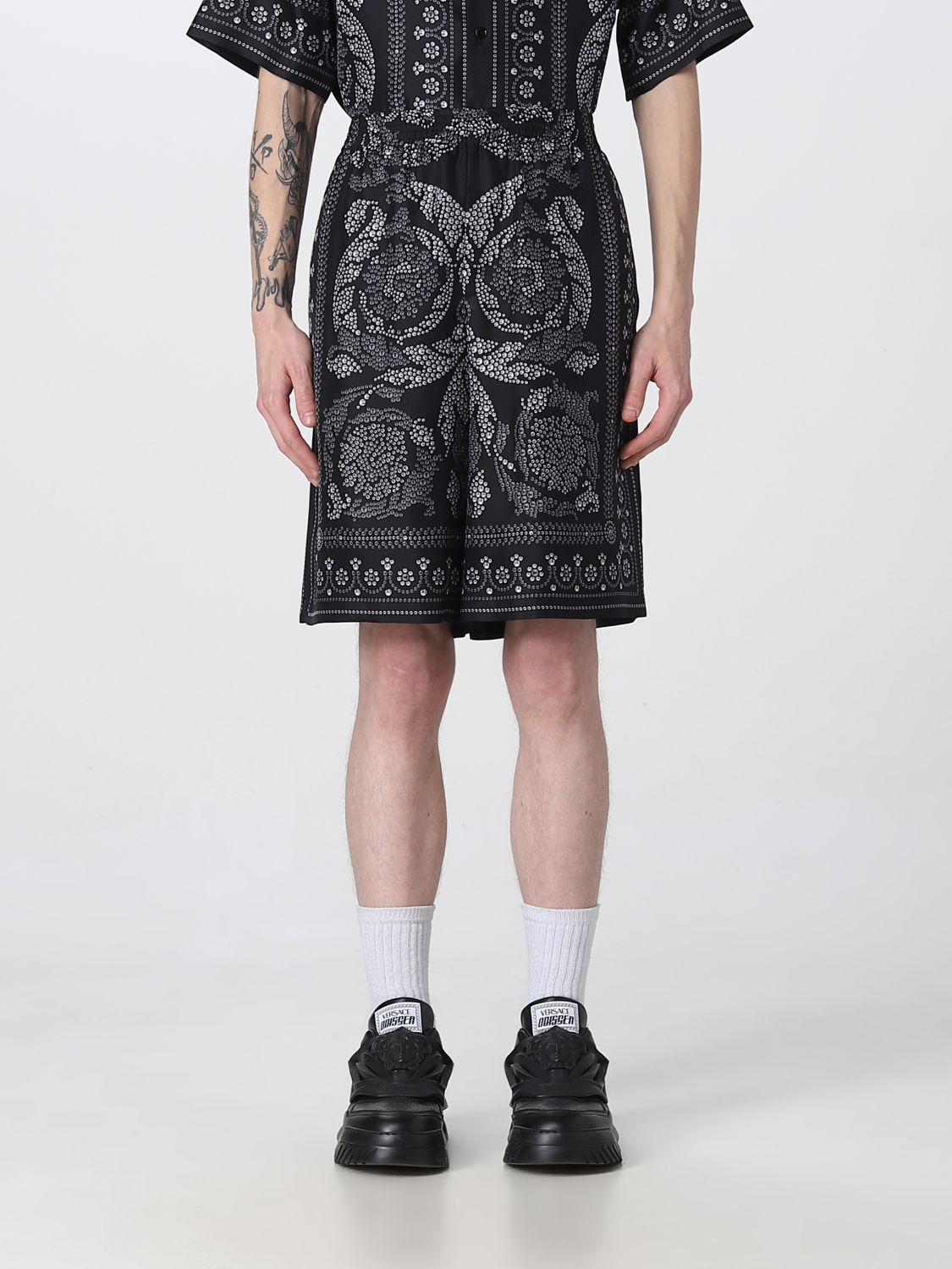 Versace Short VERSACE Men colour Black