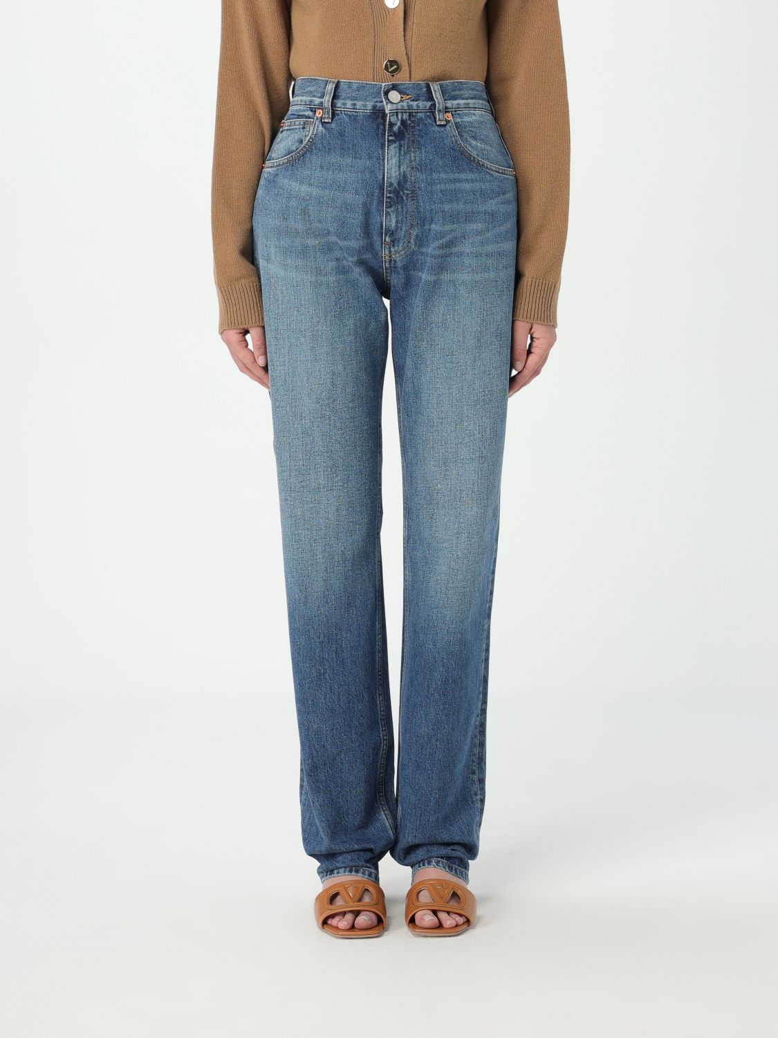 Valentino Jeans VALENTINO Woman color Denim