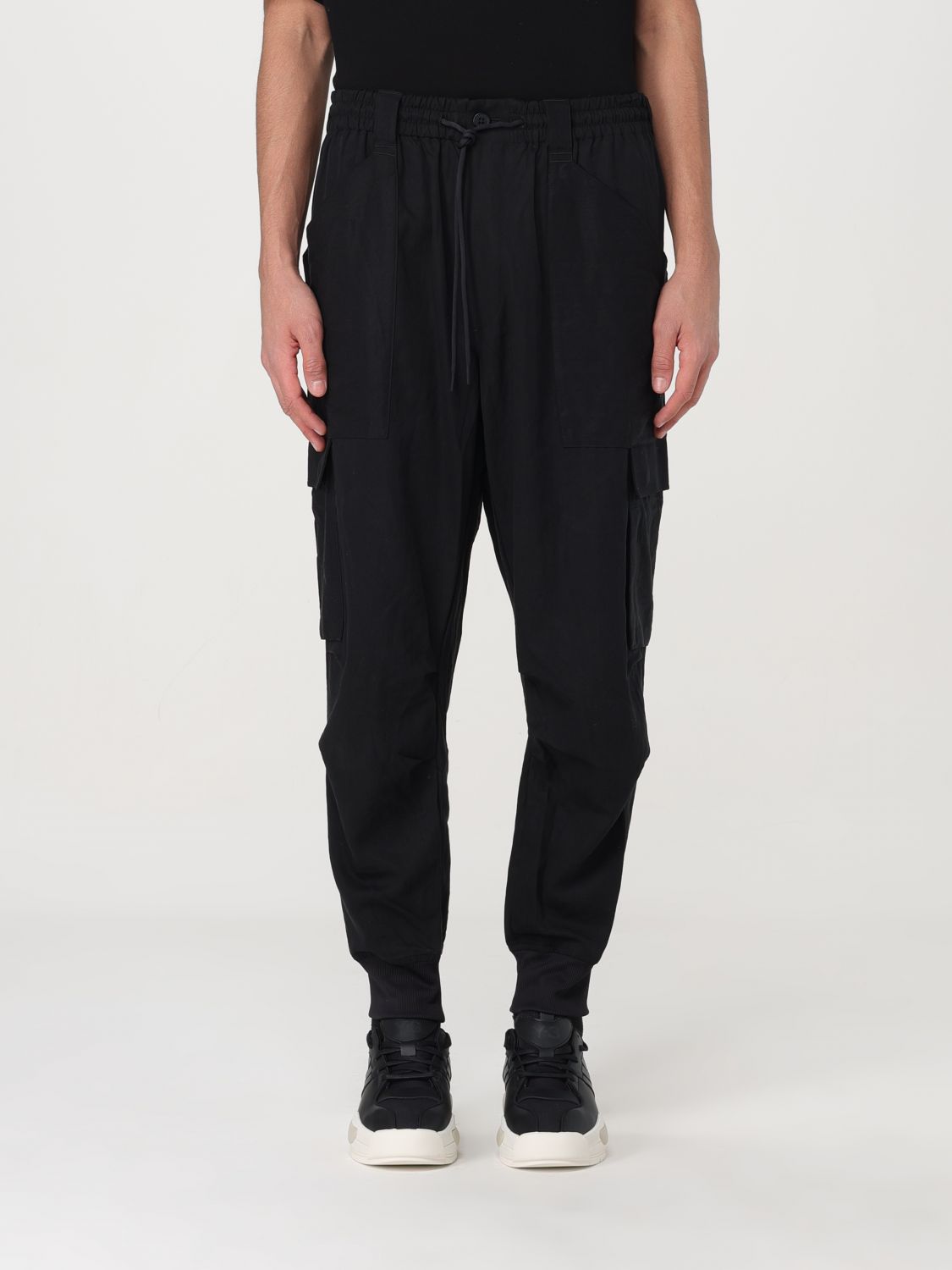 Y-3 Trousers Y-3 Men colour Black