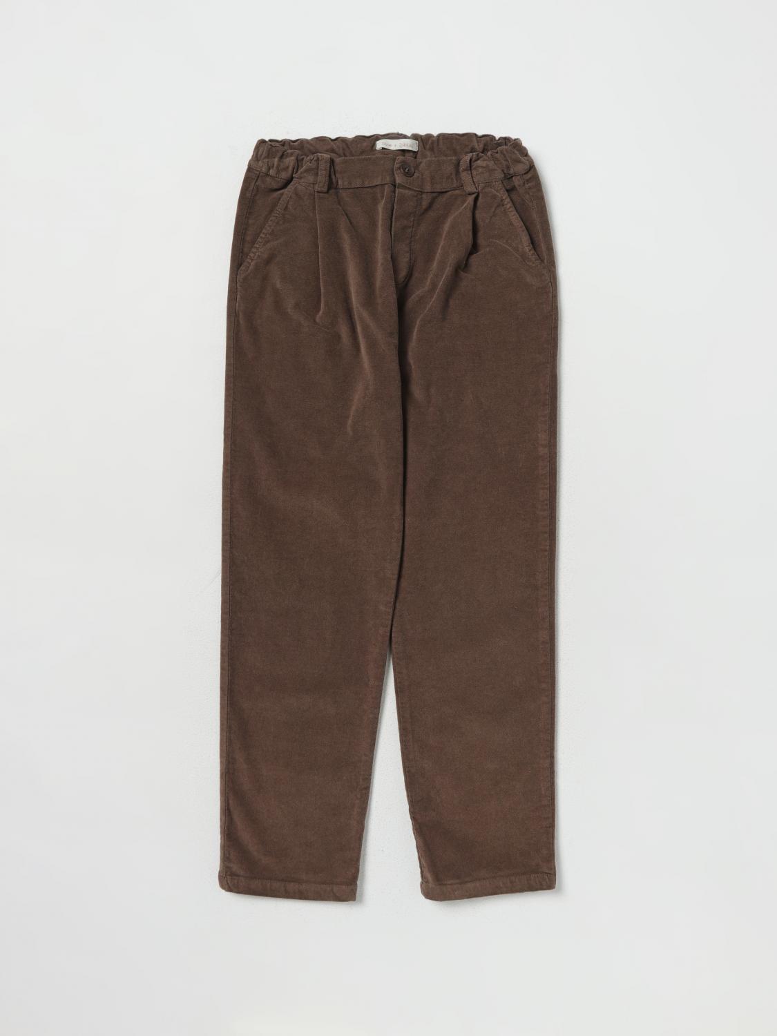 Zhoe & Tobiah Trousers ZHOE & TOBIAH Kids colour Brown