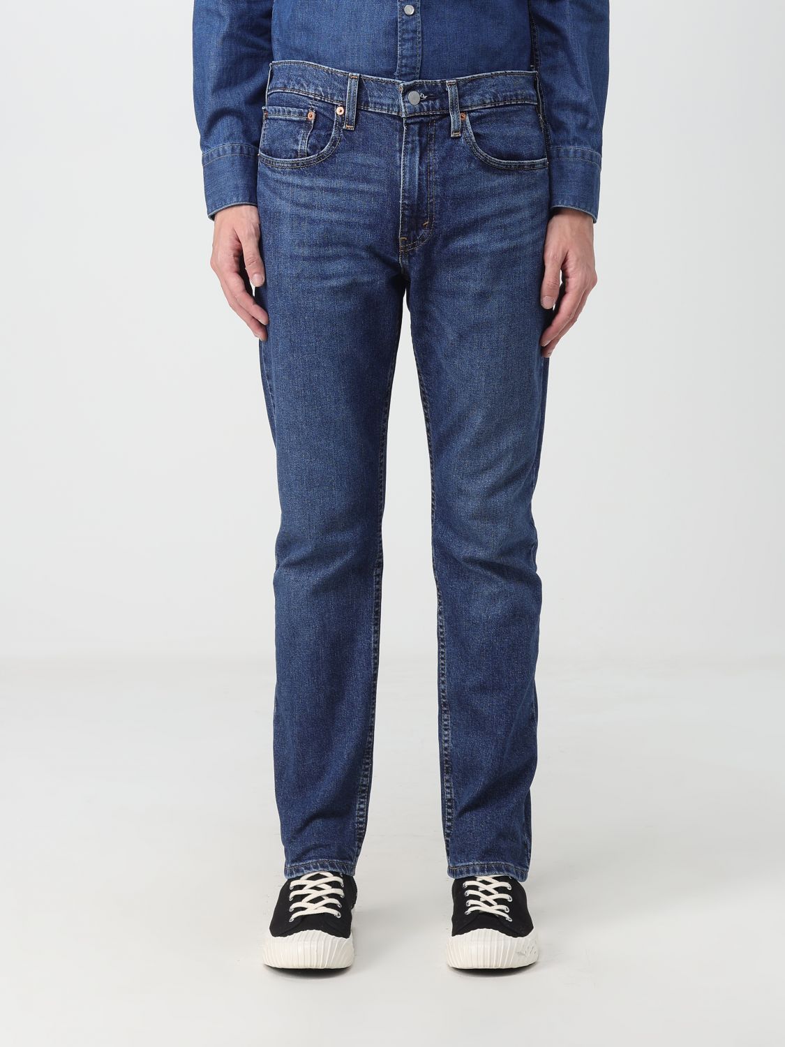 Levi's Trousers LEVI'S Men colour Denim