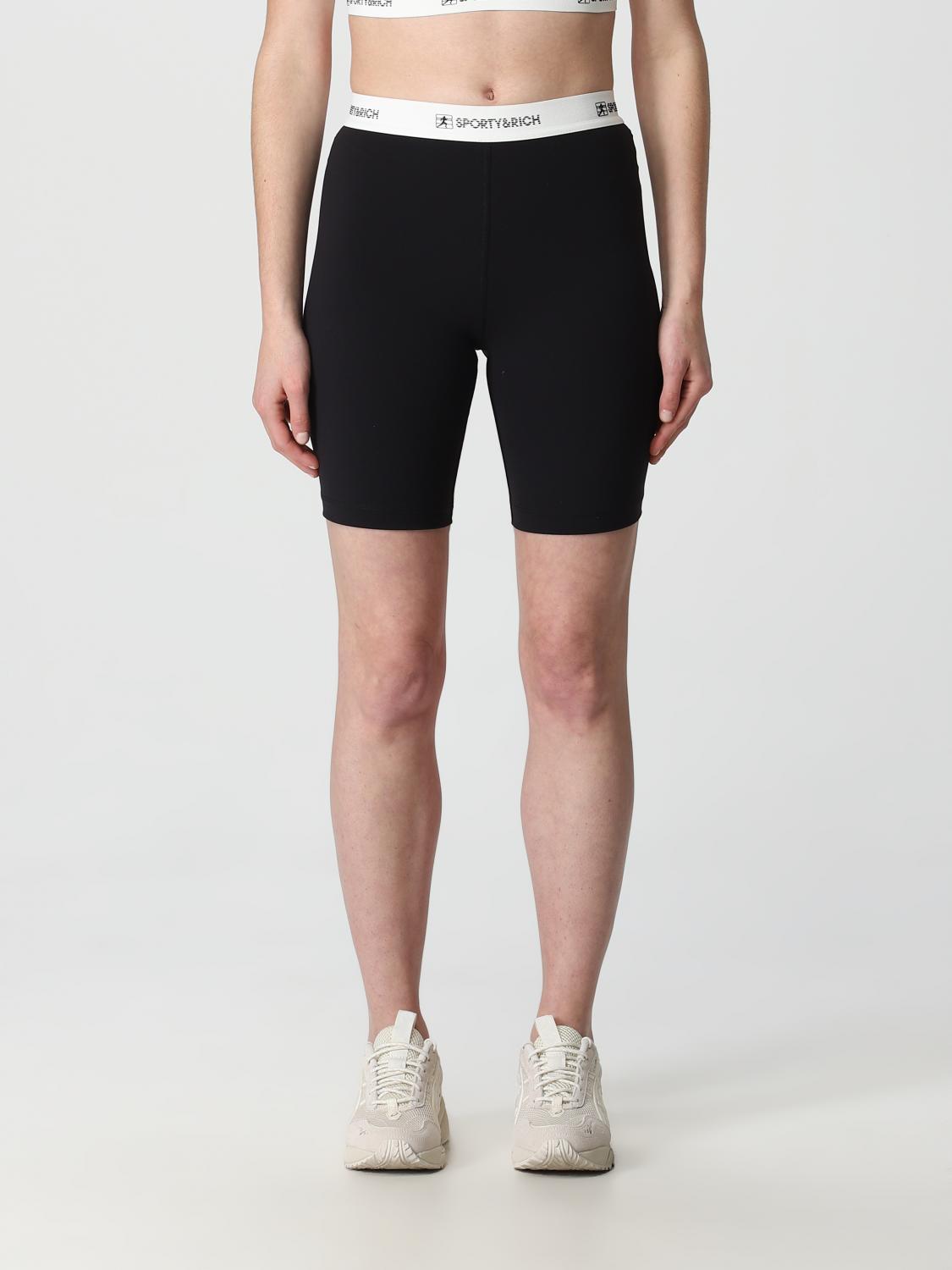 Sporty & Rich Short SPORTY & RICH Woman colour Black