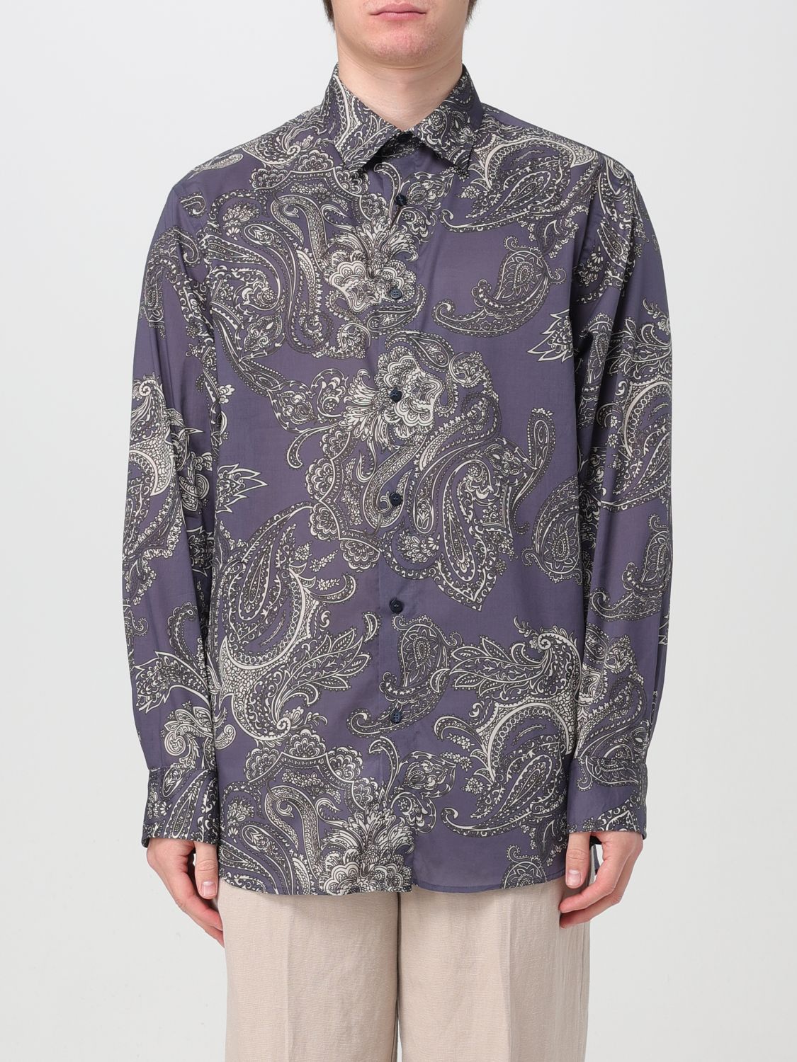 Etro Shirt ETRO Men colour Blue