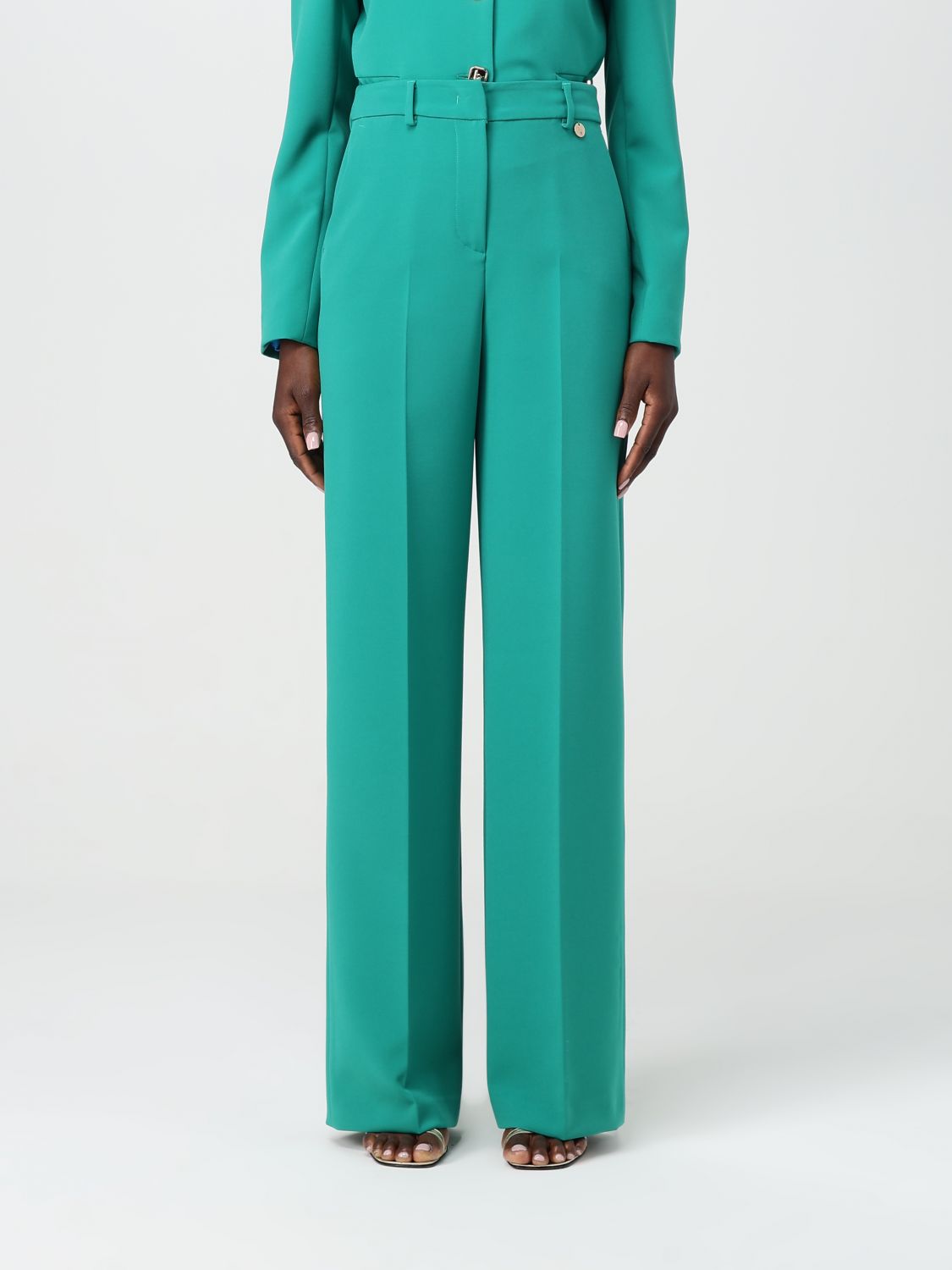 Hanita Trousers HANITA Woman colour Green
