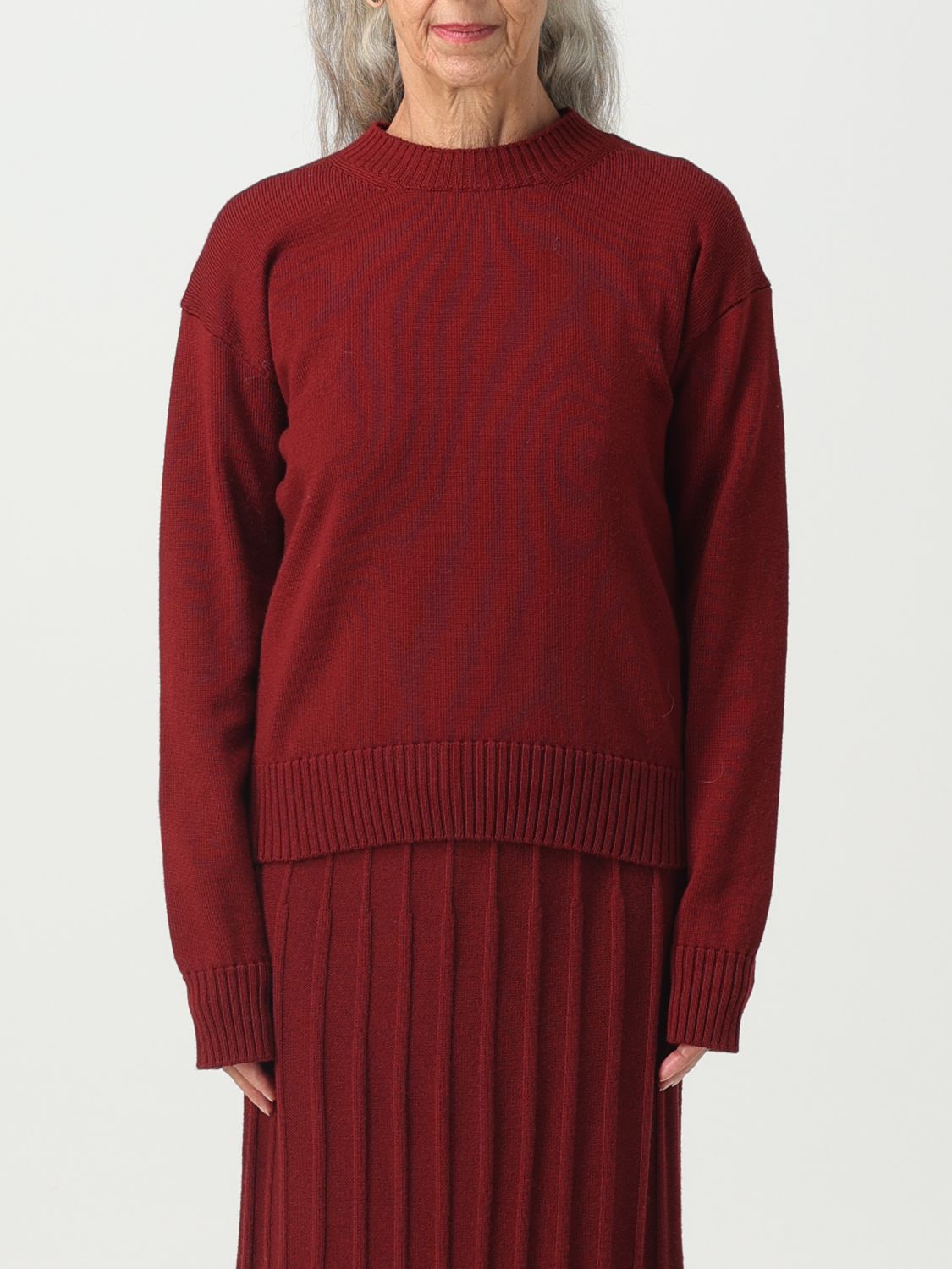 Max Mara Leisure Jumper MAX MARA LEISURE Woman colour Burgundy