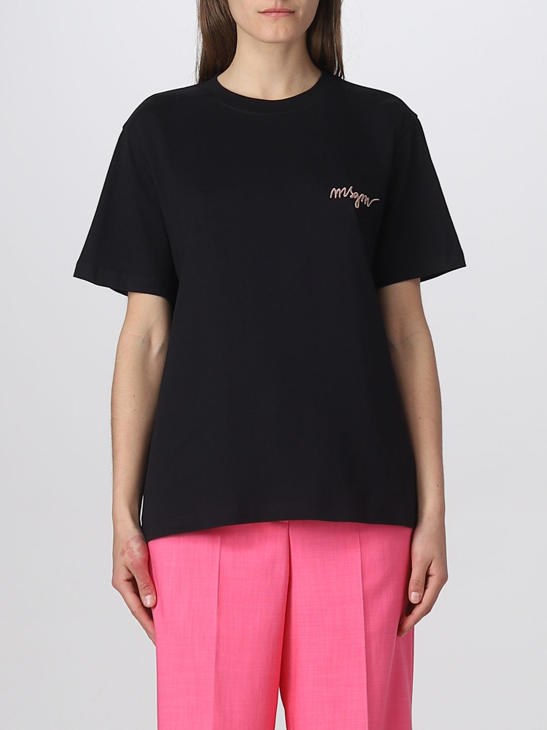 Msgm T-Shirt MSGM Woman colour Black