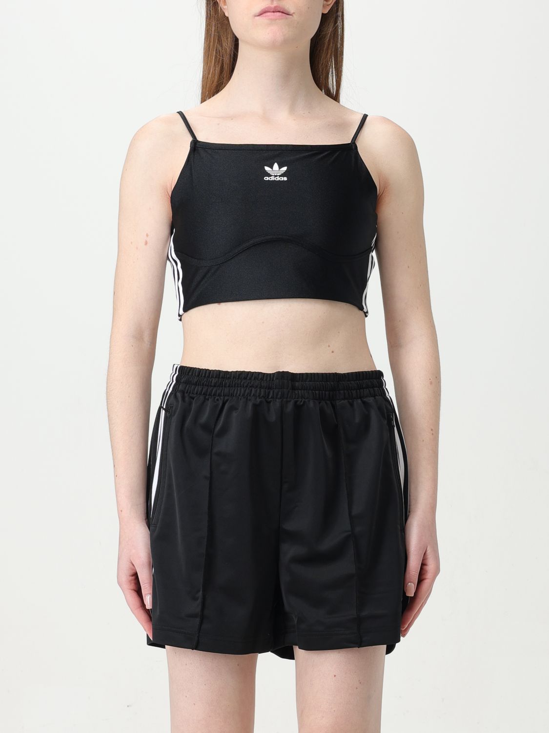 Adidas Originals Top ADIDAS ORIGINALS Woman colour Black