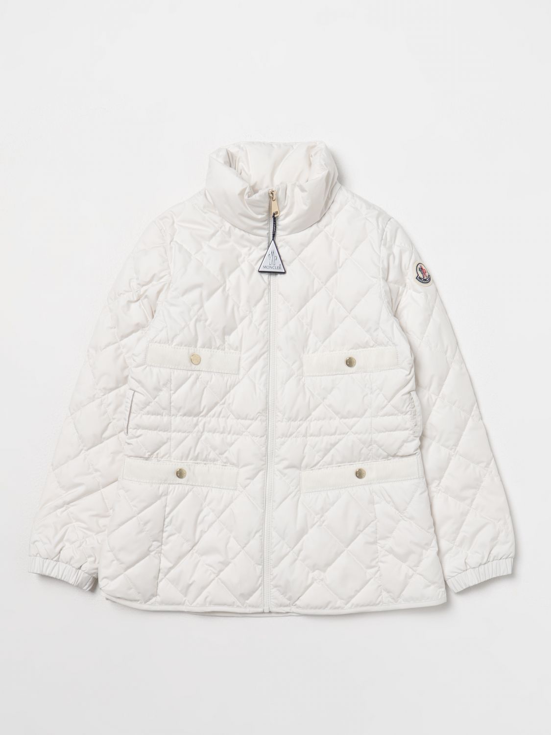 Moncler Jacket MONCLER Kids colour White