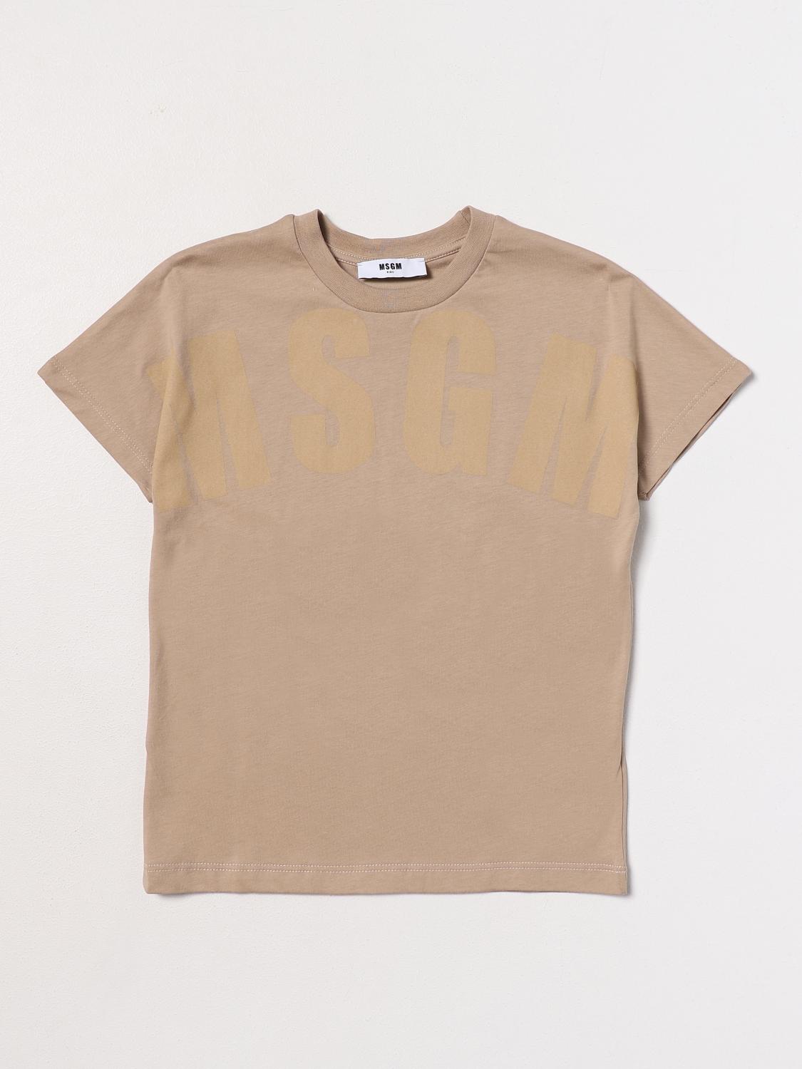 Msgm Kids T-Shirt MSGM KIDS Kids colour Beige