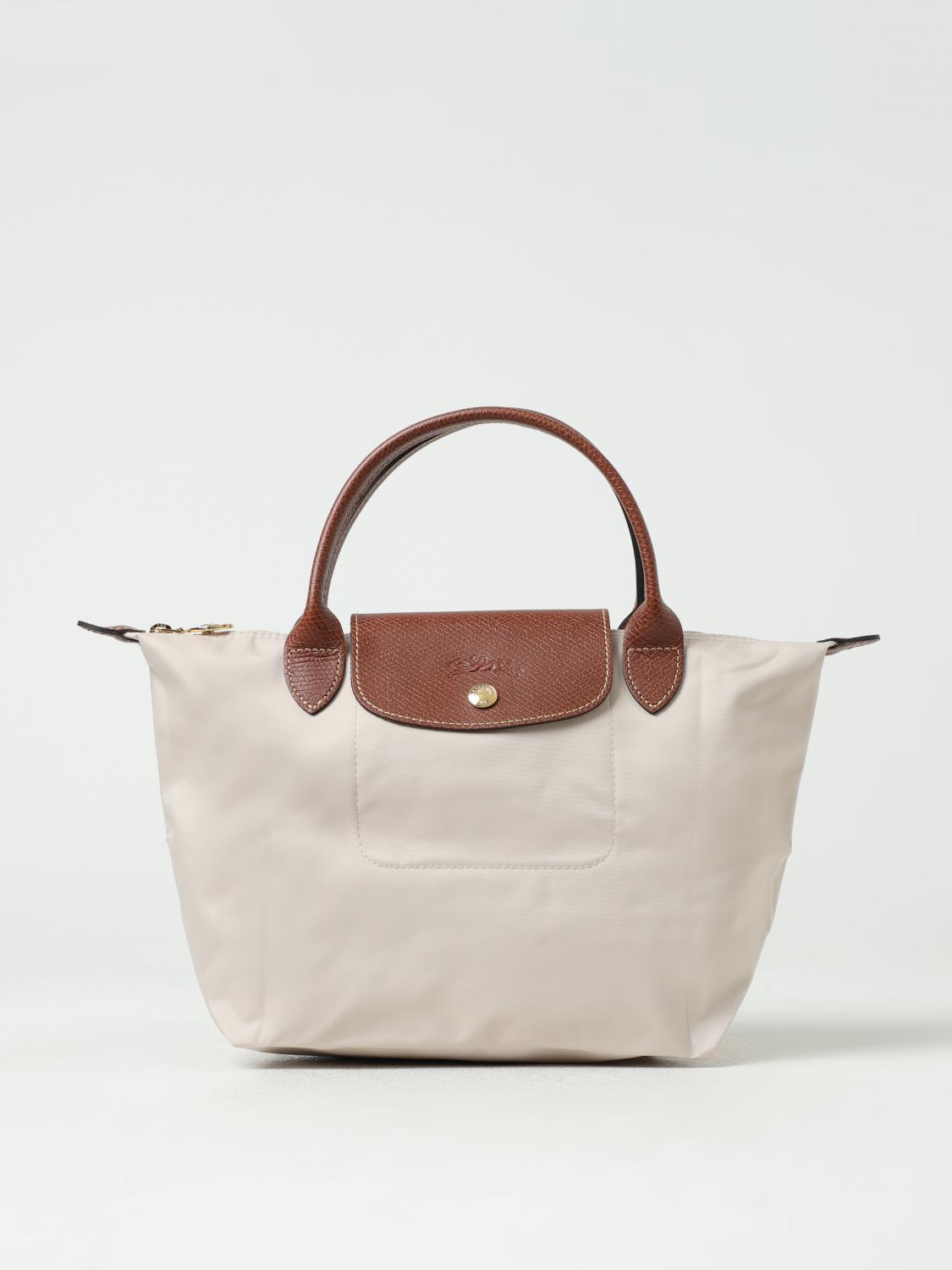  Longchamp Le Pliage Original S bag in nylon and grained leather