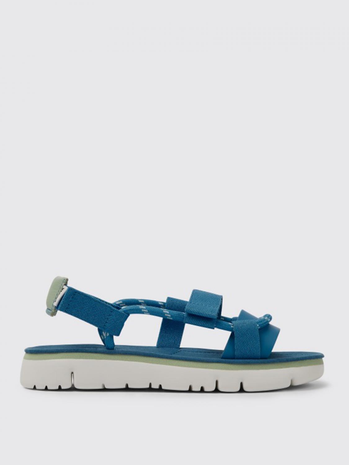 Camper Oruga Camper sandals in calfskin and PET