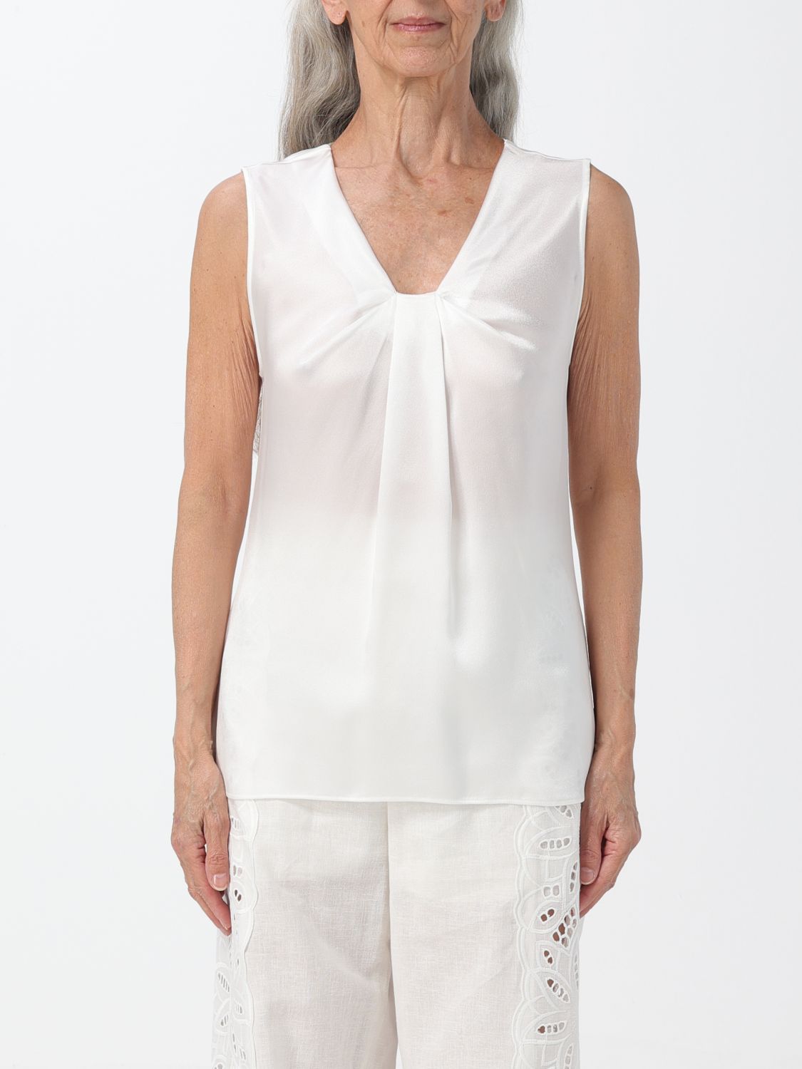 Alberta Ferretti Top ALBERTA FERRETTI Woman colour White