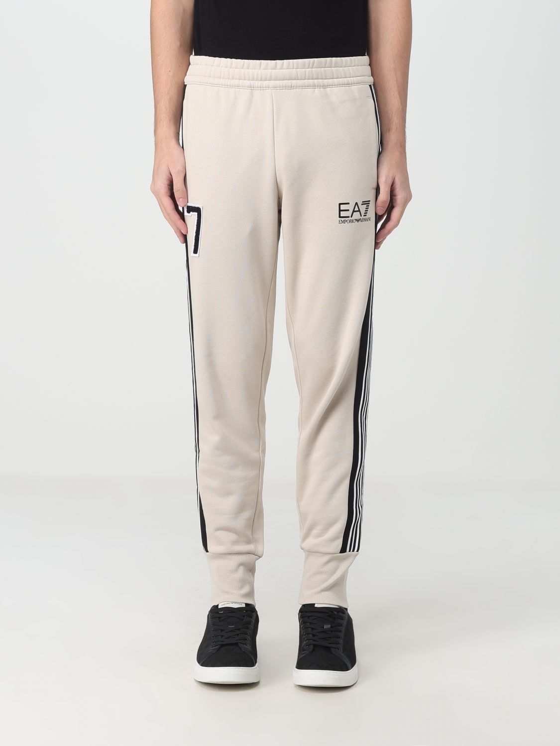 EA7 Trousers EA7 Men colour Beige