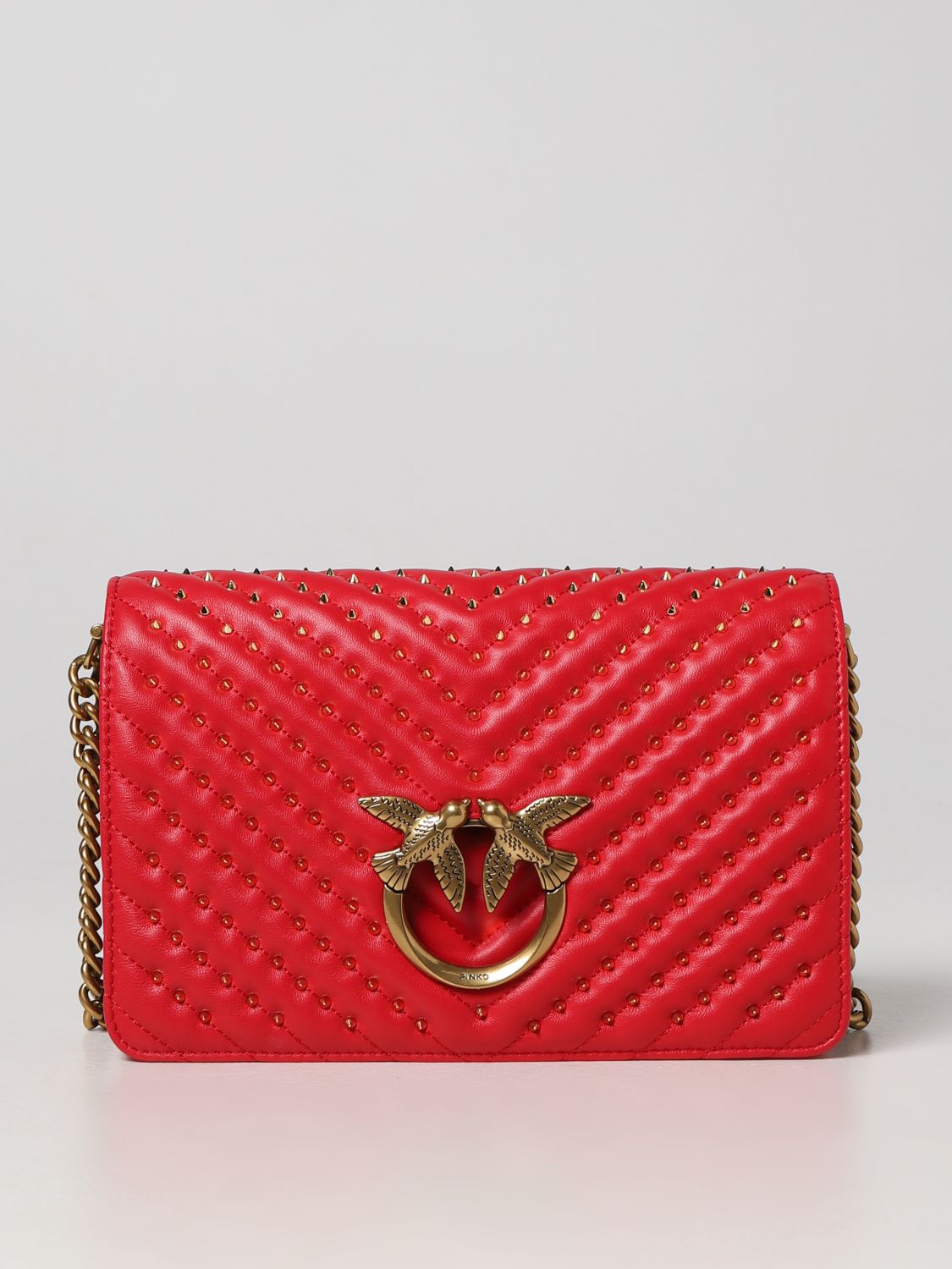 Pinko Crossbody Bags PINKO Woman colour Red