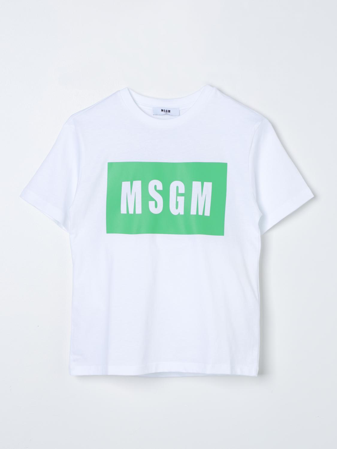 Msgm Kids T-Shirt MSGM KIDS Kids colour White