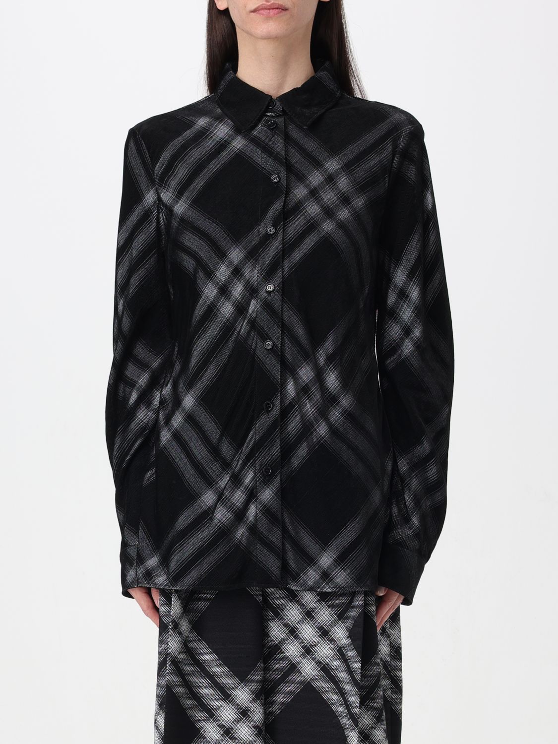 Burberry Shirt BURBERRY Woman colour Black