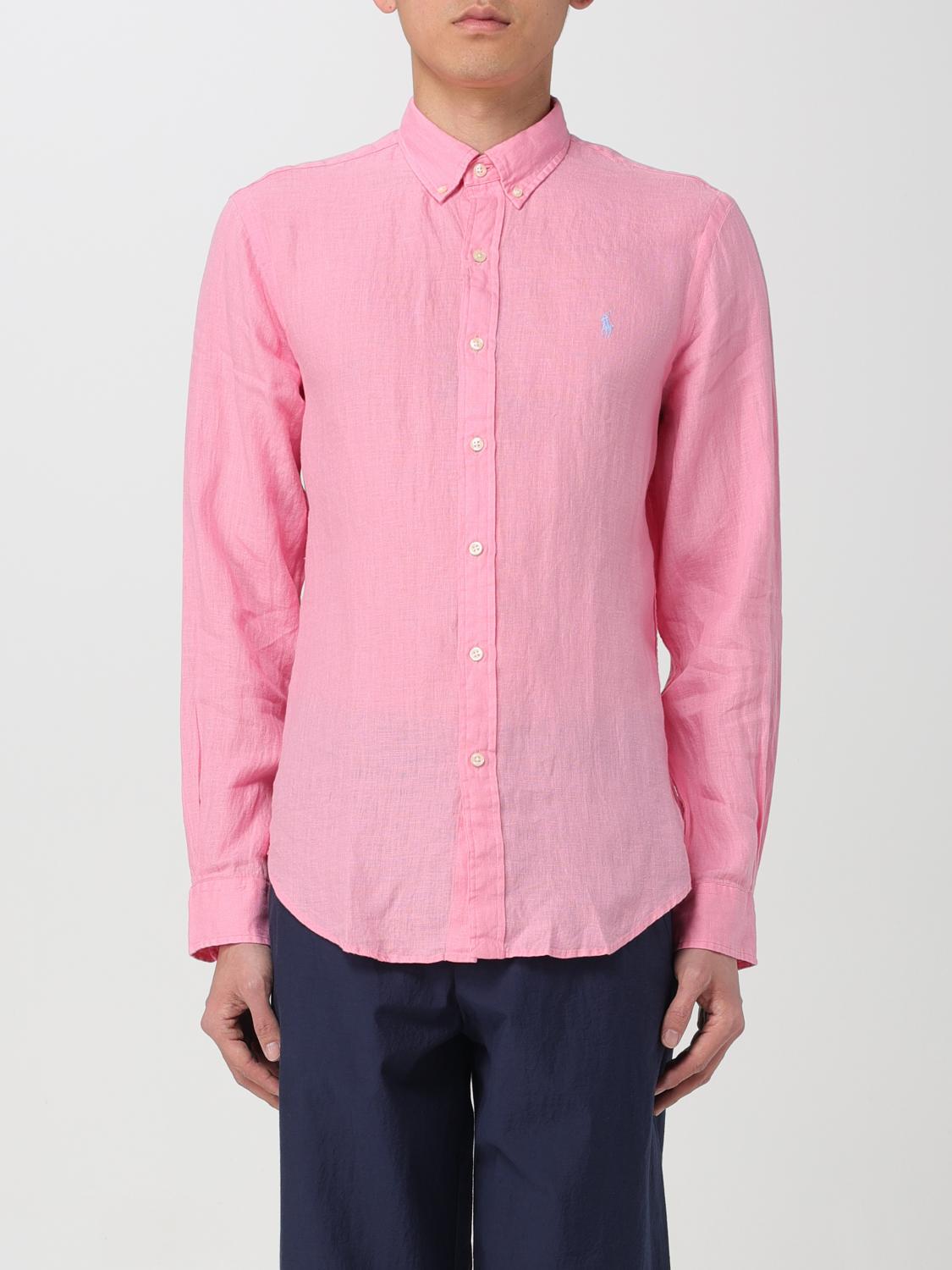 Polo Ralph Lauren Shirt POLO RALPH LAUREN Men colour Pink