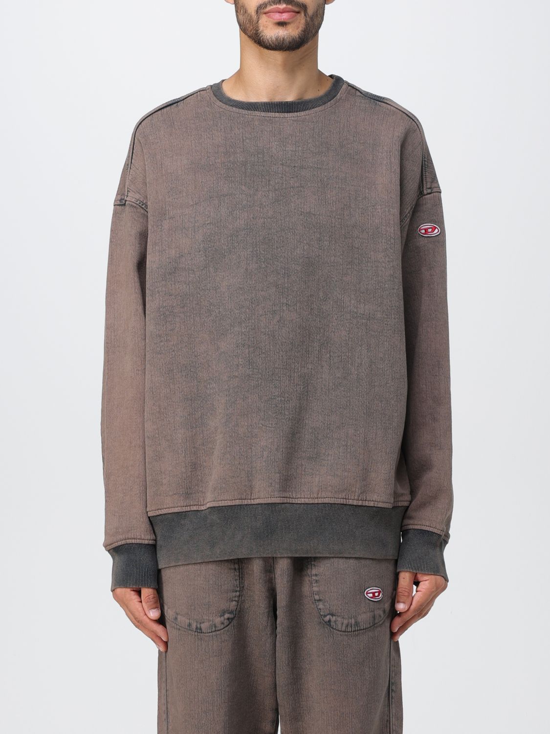 Diesel Sweatshirt DIESEL Men colour Brown