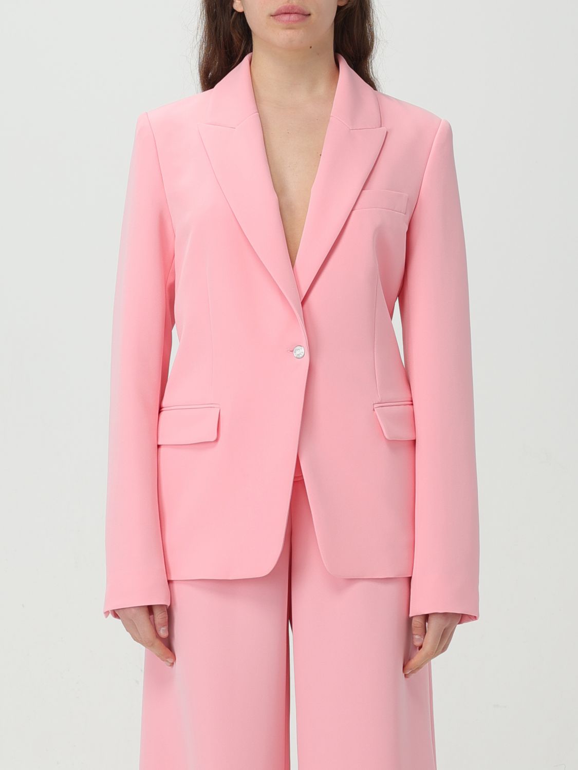 Moschino Jeans Blazer MOSCHINO JEANS Woman colour Pink