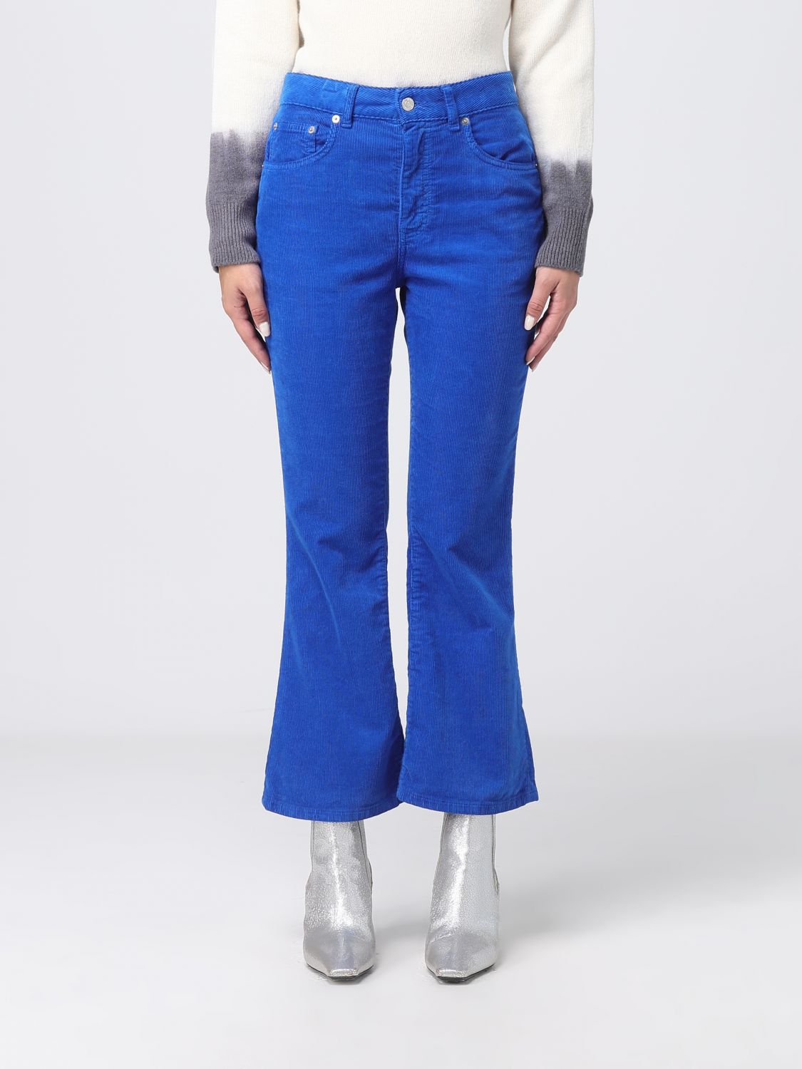 Grifoni Trousers GRIFONI Woman colour Royal Blue