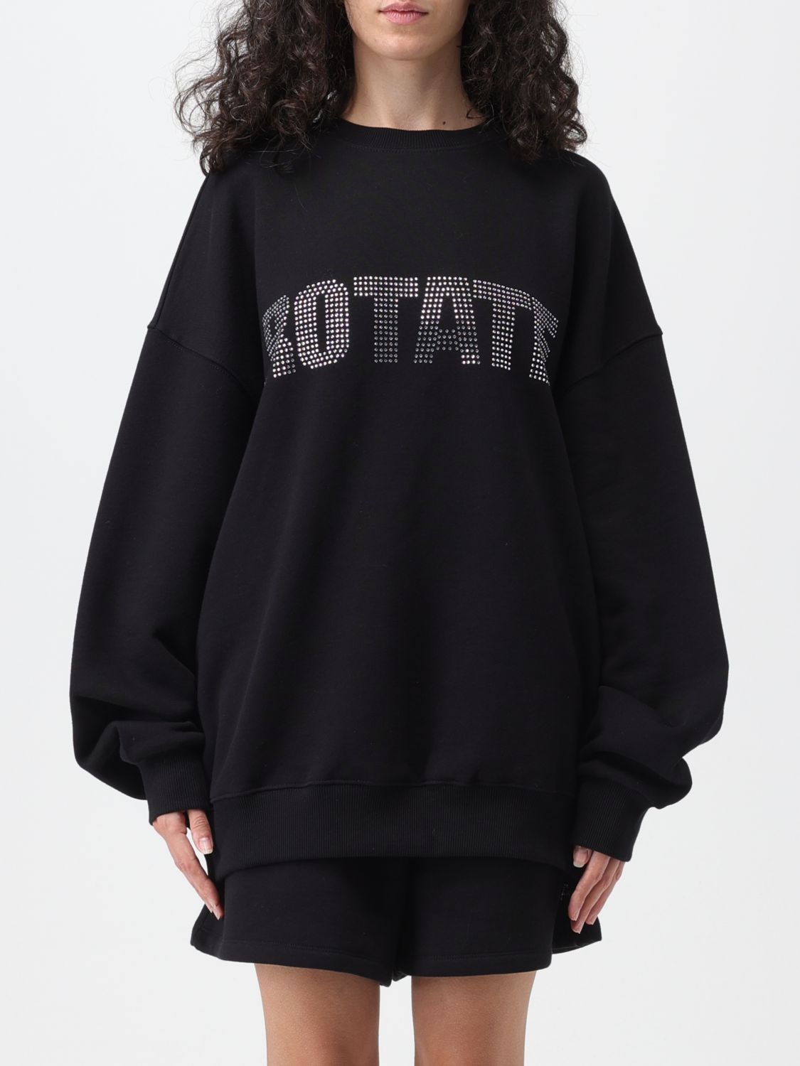 Rotate Sweatshirt ROTATE Woman colour Black