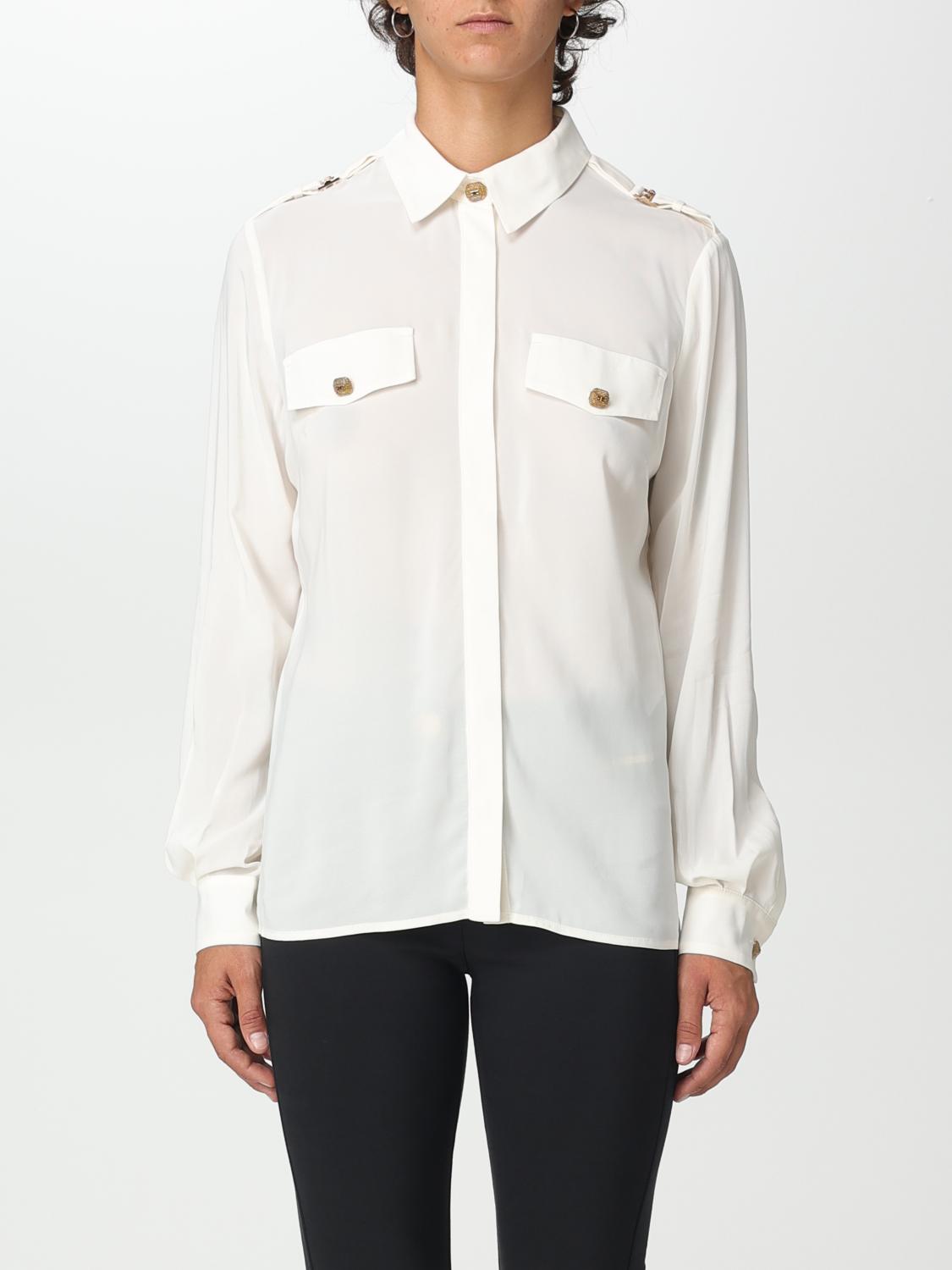 Elisabetta Franchi Shirt ELISABETTA FRANCHI Woman colour Butter