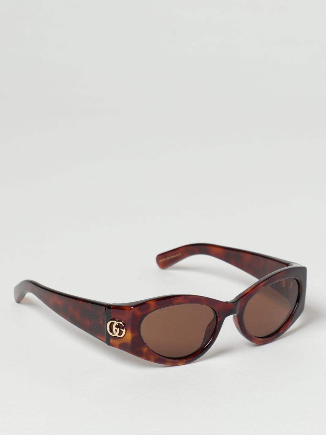 Gucci Sunglasses GUCCI Woman colour Brown