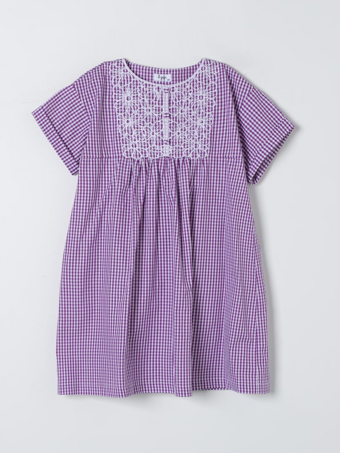 Il Gufo Dress IL GUFO Kids colour Lilac