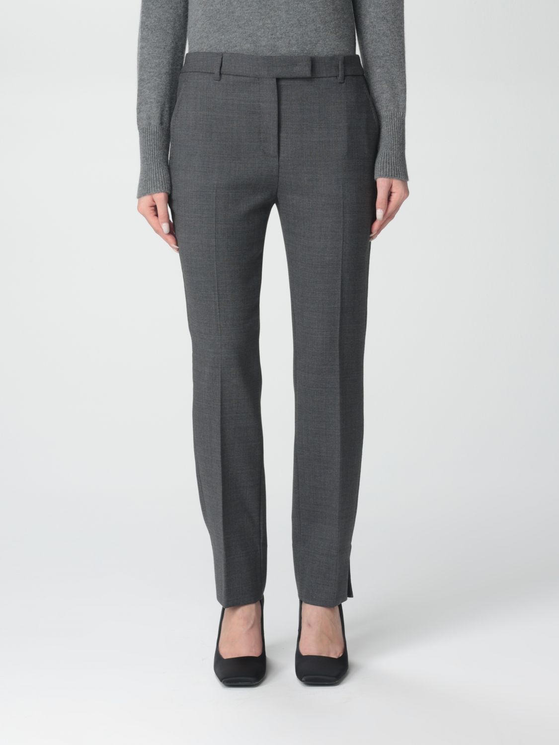 Incotex Trousers INCOTEX Woman colour Grey