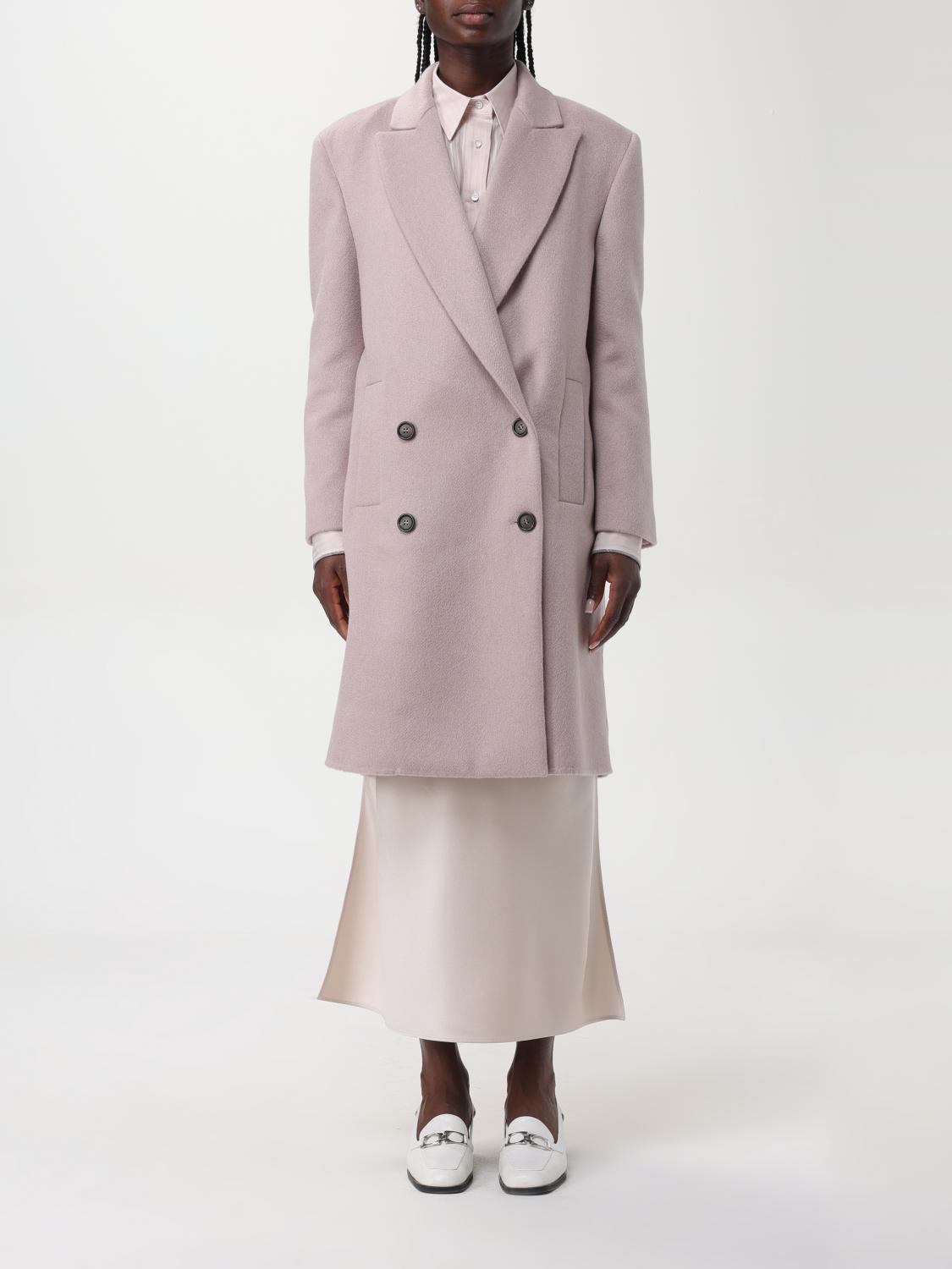 Brunello Cucinelli Coat BRUNELLO CUCINELLI Woman color Violet