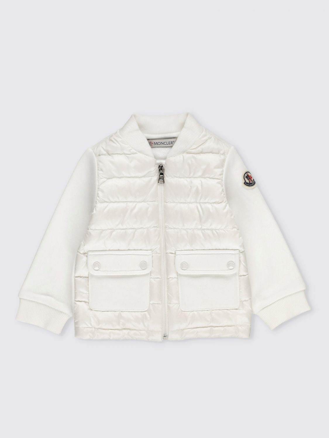 Moncler Jacket MONCLER Kids colour White